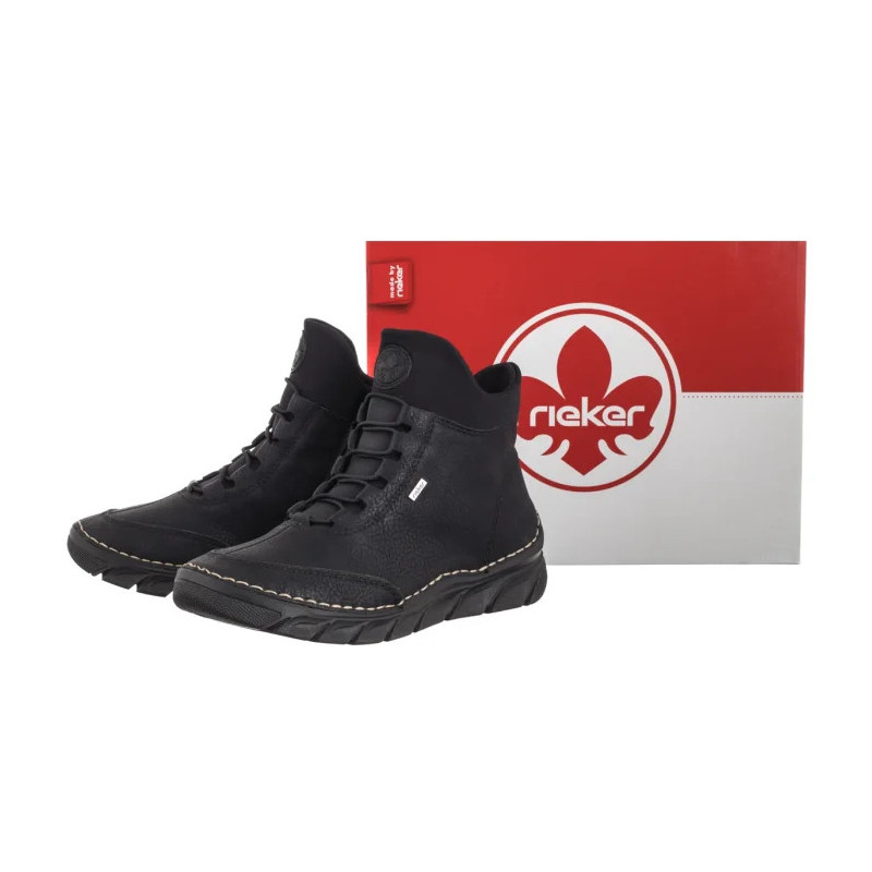 Rieker Czarne 55069-00 Black (RI300-b) shoes