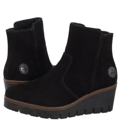 Rieker Czarne Y5065-00 Black (RI301-a) Boots