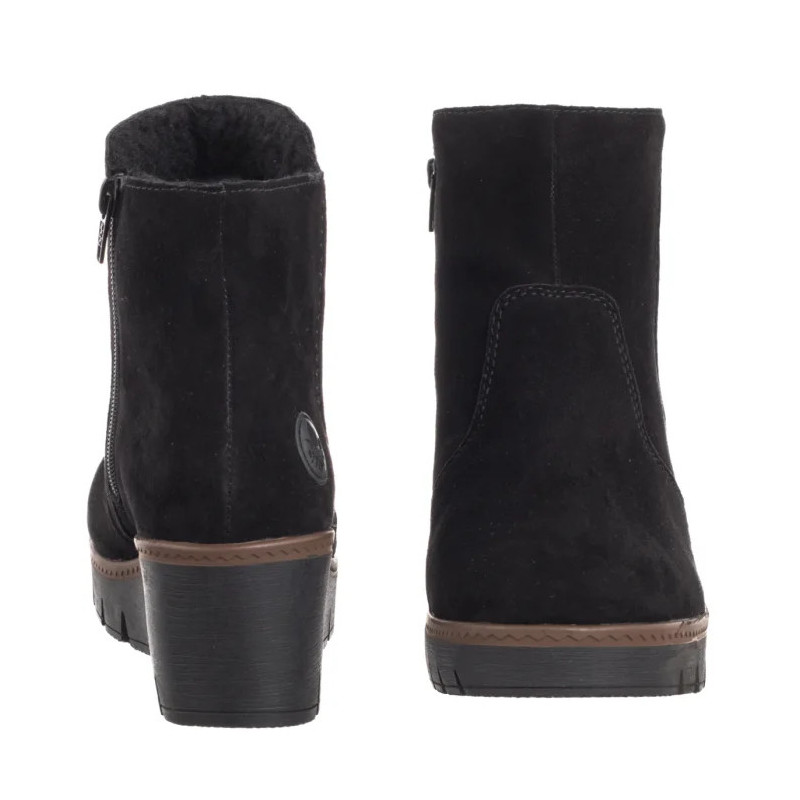 Rieker Czarne Y5065-00 Black (RI301-a) Boots