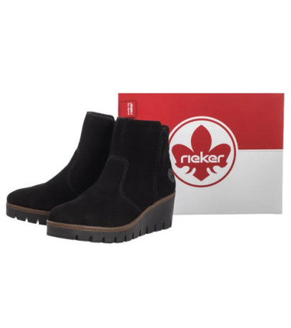 Rieker Czarne Y5065-00 Black (RI301-a) Boots