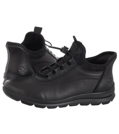 Rieker Czarne Z0057-00 Black (RI302-a) shoes