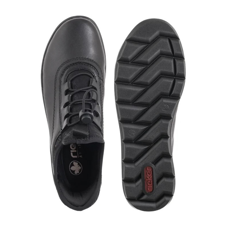 Rieker Czarne Z0057-00 Black (RI302-a) shoes