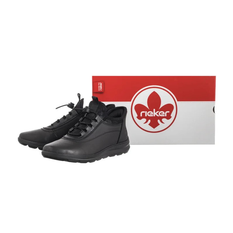 Rieker Czarne Z0057-00 Black (RI302-a) shoes
