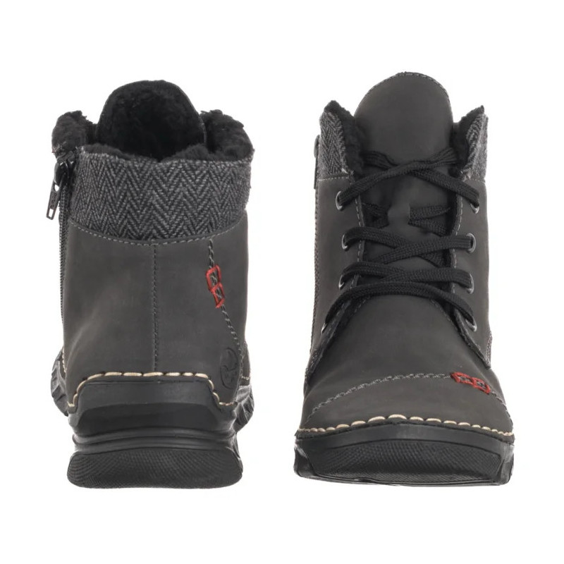 Rieker Szare 55031-45 Grey (RI303-a) shoes