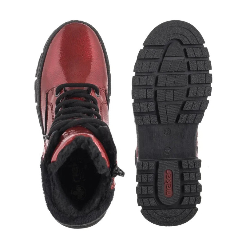 Rieker Czerwone Y0220-33 Red (RI304-a) shoes