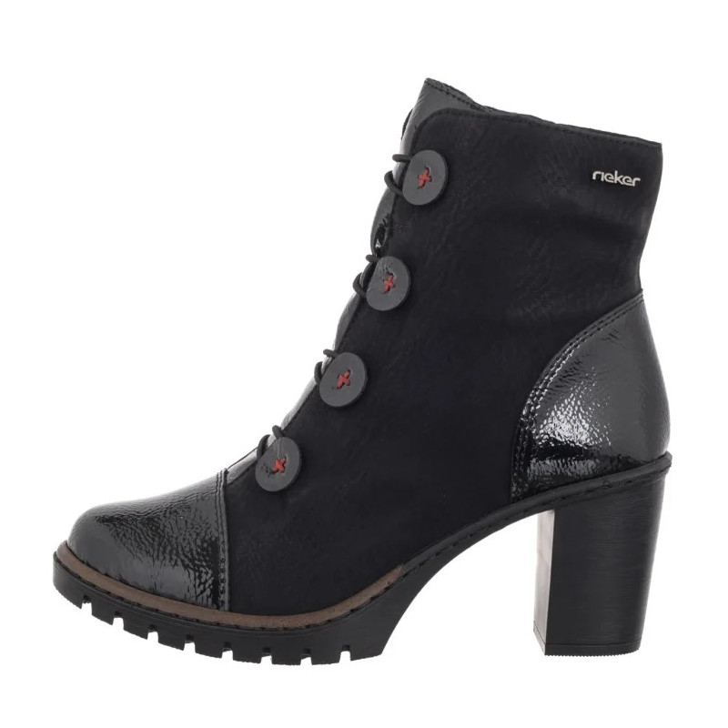 Rieker Czarne Y2576-00 Black (RI305-a) shoes