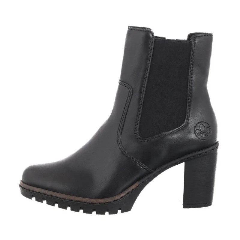 Rieker Czarne Y2580-00 Black (RI309-a) shoes