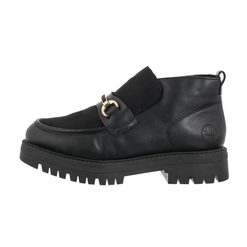 Rieker Czarne 47582-00 Black (RI310-a) shoes