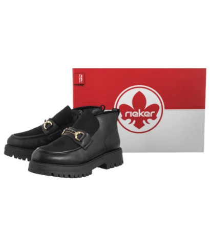 Rieker Czarne 47582-00 Black (RI310-a) shoes