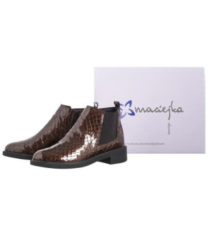 Maciejka Brązowe P7219-02/00-7 (MA1429-a) shoes