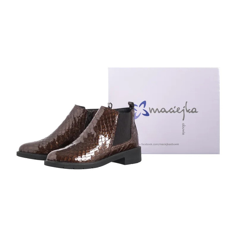 Maciejka Brązowe P7219-02/00-7 (MA1429-a) shoes