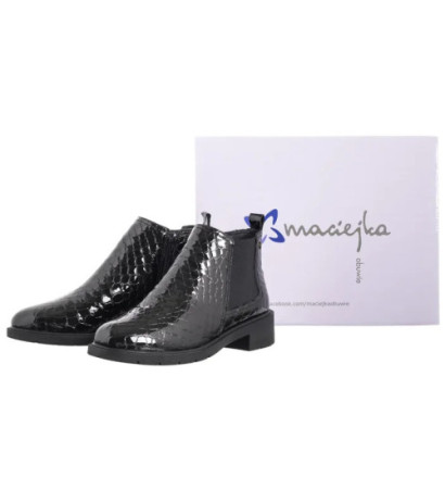 Maciejka Czarne P7219-01/00-7 (MA1429-b) shoes