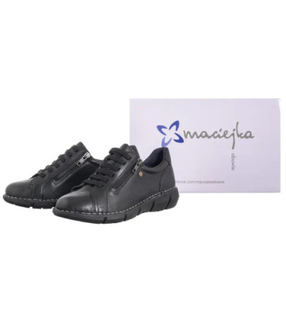 Maciejka Czarne P7238-01/00-1 (MA1430-a) shoes