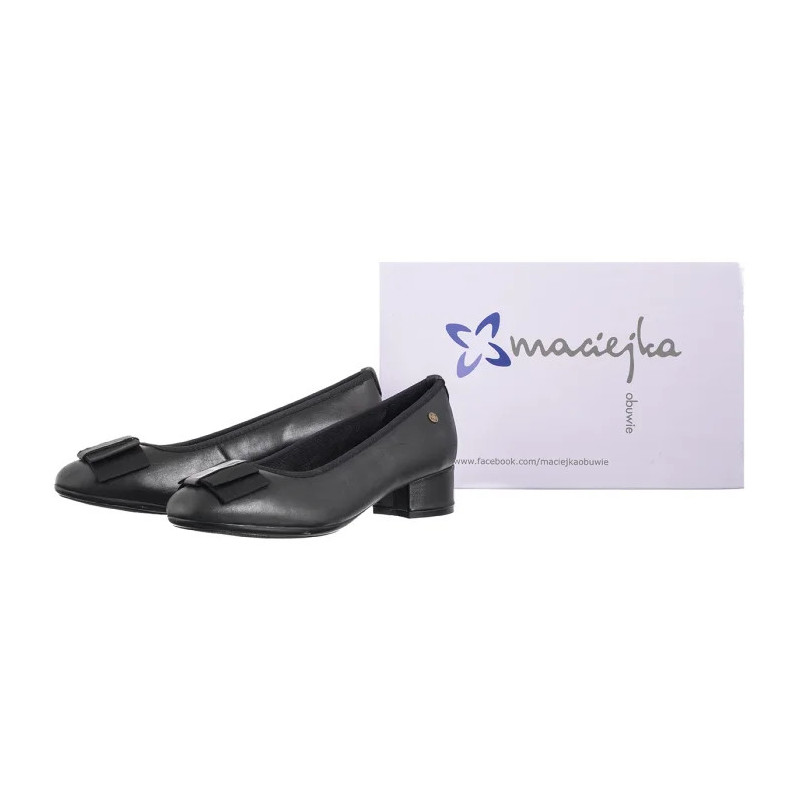 Maciejka Czarne P7220-01/00-7 (MA1431-a) shoes