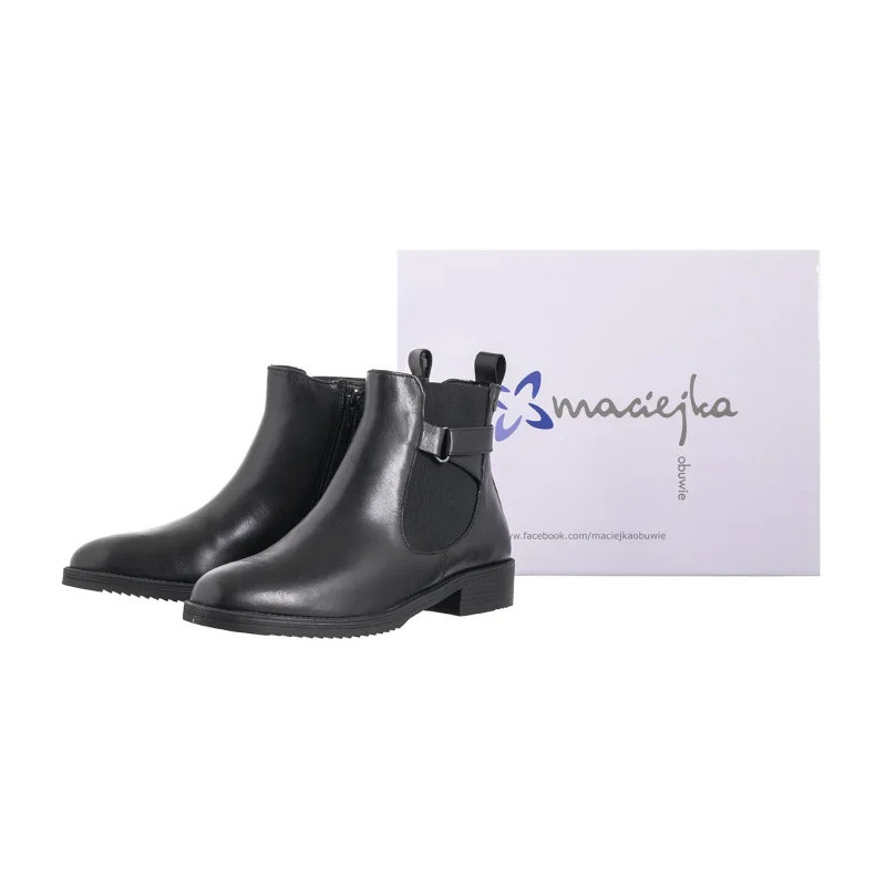 Maciejka Czarne P2132-01/00-9 (MA1433-a) shoes