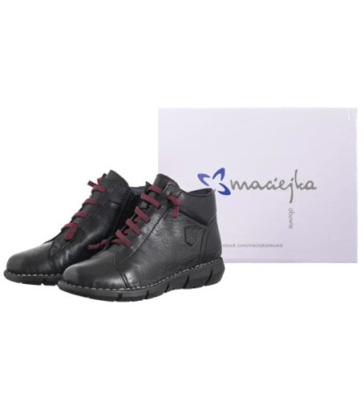 Maciejka Czarne P7240-01/00-1 (MA1434-a) shoes
