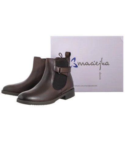 Maciejka Brązowe P2132-02/00-9 (MA1433-b) shoes