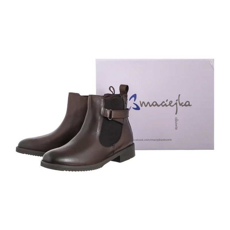Maciejka Brązowe P2132-02/00-9 (MA1433-b) shoes