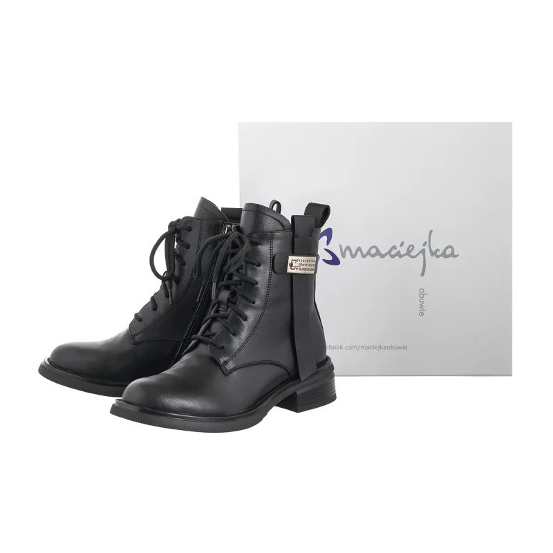 Maciejka Czarne N3113-01/00-8 (MA1439-a) shoes