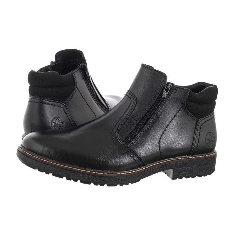 Rieker Czarne 33151-00 Black (RI313-a) boots