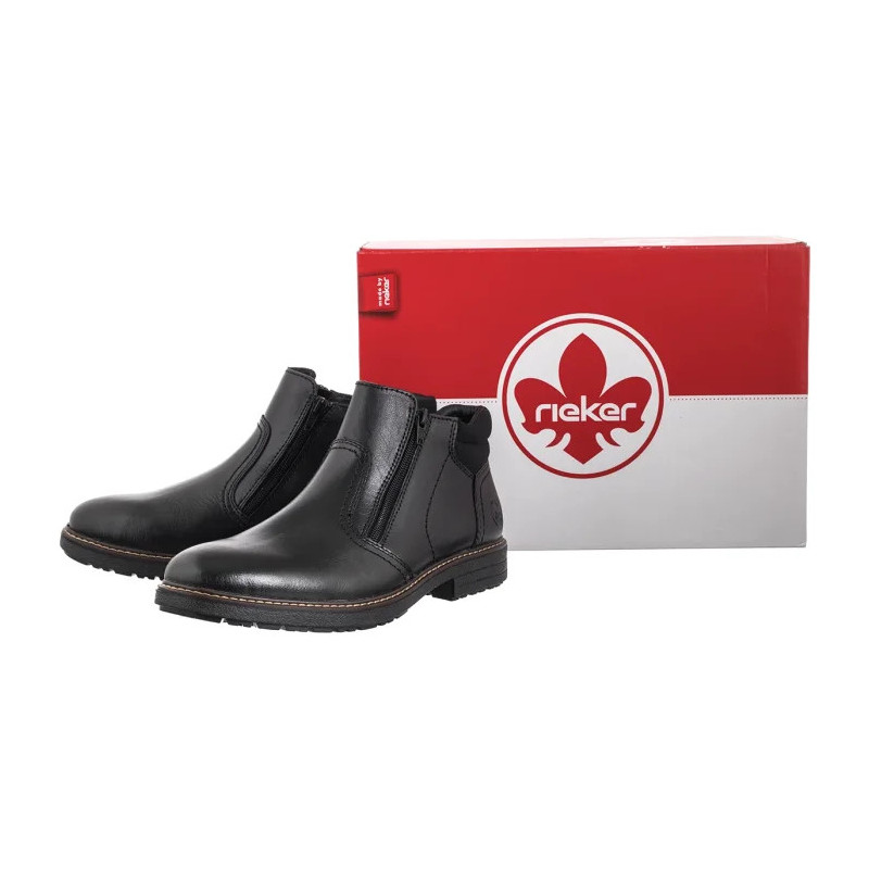 Rieker Czarne 33151-00 Black (RI313-a) boots