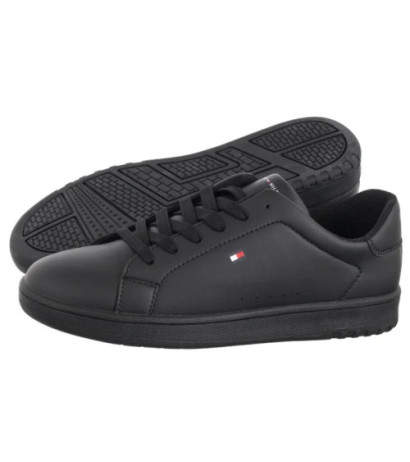 Tommy Hilfiger Low Cut Lace-Up Sneaker T3X9-34073-1355 999 Black (TH1377-b) sports Shoes