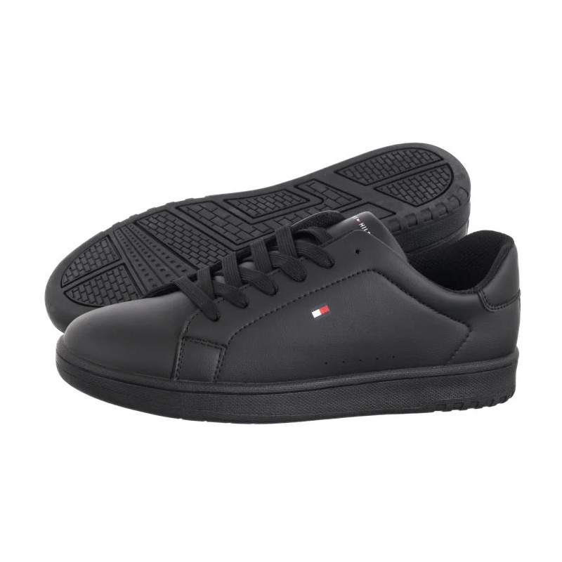 Tommy Hilfiger Low Cut Lace-Up Sneaker T3X9-34073-1355 999 Black (TH1377-b) sports Shoes