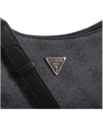 Guess Noelle II Top Zip Shoulder Bag HWBG96 71280 Coal Logo (GU773-a) handbag