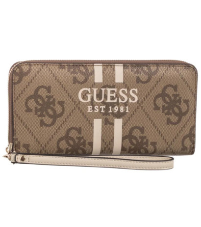 Guess Laurel II Slg Large Zip Around SWOS74 59146 Latte Logo (GU774-a) handbag