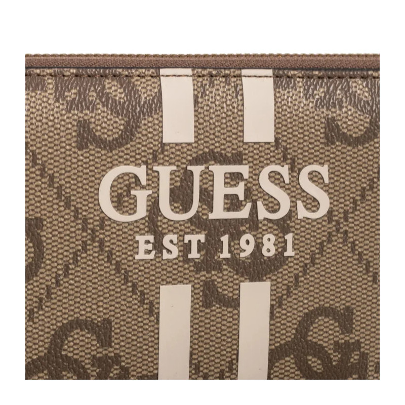 Guess Laurel II Slg Large Zip Around SWOS74 59146 Latte Logo (GU774-a) handbag