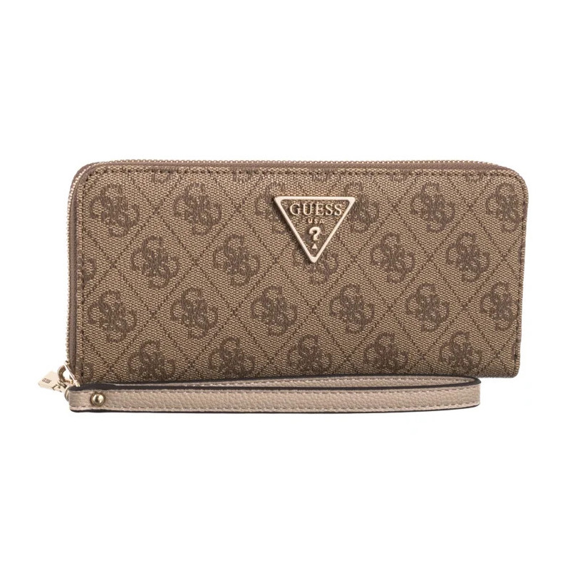 Guess Laurel II Slg Large Zip Around SWSG74 59146 Latte Logo (GU775-a) handbag