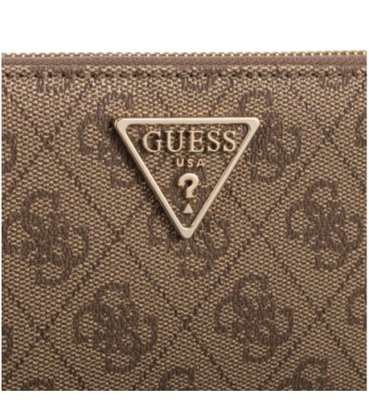 Guess Laurel II Slg Large Zip Around SWSG74 59146 Latte Logo (GU775-a) handbag