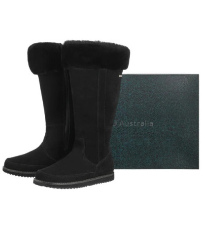 EMU Australia Georgi Black W13218 (EM539-b) boots