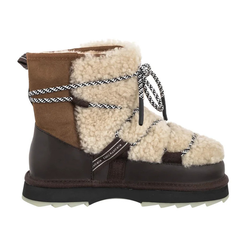 EMU Australia Blurred Teddy Chestnut W13196 (EM541-a) shoes