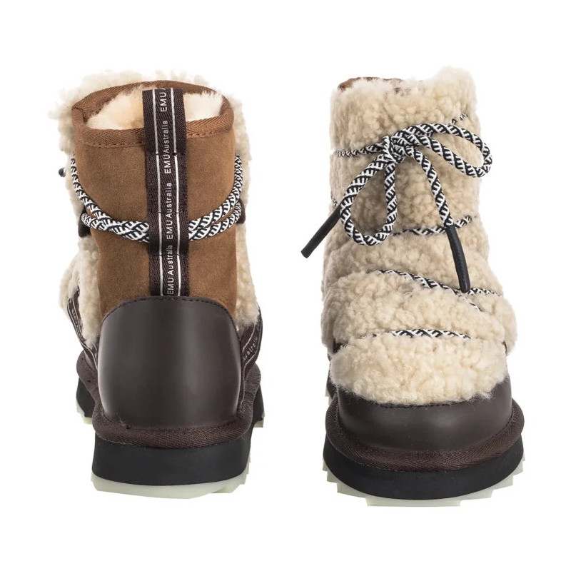 EMU Australia Blurred Teddy Chestnut W13196 (EM541-a) shoes