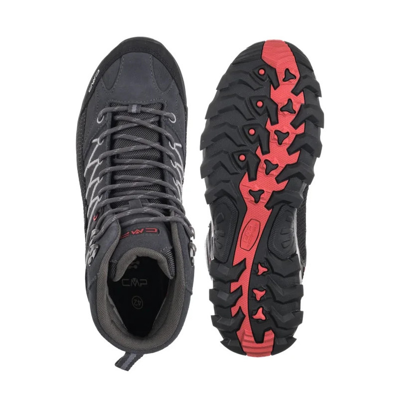 CMP Rigel Mid Trekking Shoe Wp 3Q12947 60UU Titanio/Ferrari (CM2-d) shoes