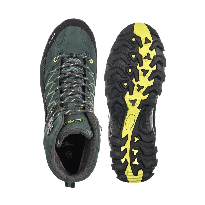 CMP Rigel Mid Trekking Shoe Wp 3Q12947 08MF Blue Ink/Yellow Fluo (CM2-e) shoes