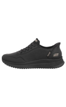 Skechers Bobs Squad Key Look Slip-Ins Black 117740/BLK (SK270-b) sports Shoes