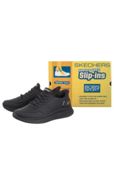 Skechers Bobs Squad Key Look Slip-Ins Black 117740/BLK (SK270-b) sports Shoes