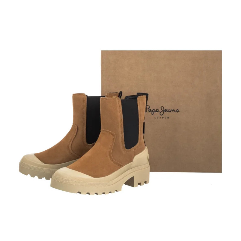 Pepe Jeans Hale Chelsea Tan Brown PLS500005 869 (PE71-a) shoes