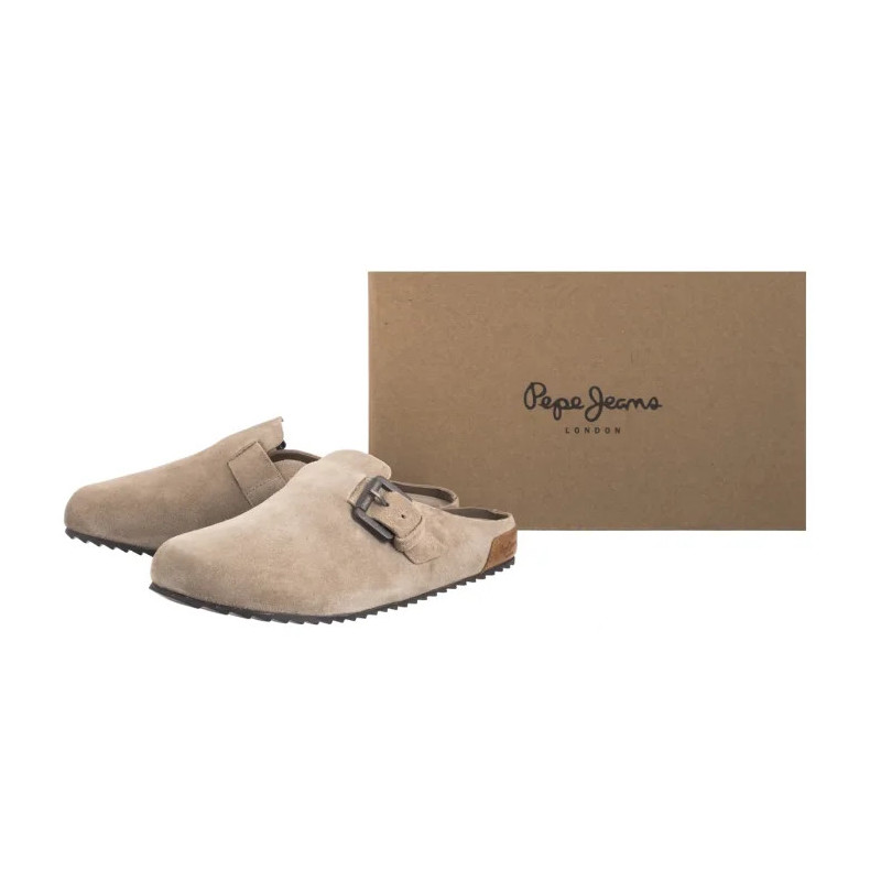 Pepe Jeans Corby Clog W Stowe Beige PLS900001 856 (PE73-a) Women's Shoes/Flip Flops