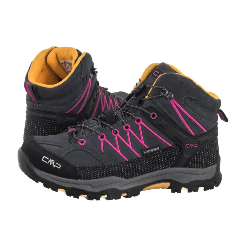 CMP Kids Rigel Mid Trekking Shoe Wp 3Q12944 54UE Antracite/Bouganville (CM1-b) ankle boots