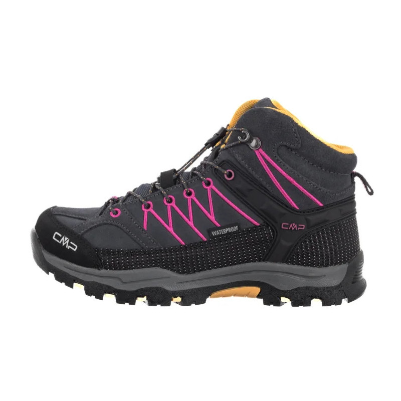 CMP Kids Rigel Mid Trekking Shoe Wp 3Q12944 54UE Antracite/Bouganville (CM1-b) ankle boots