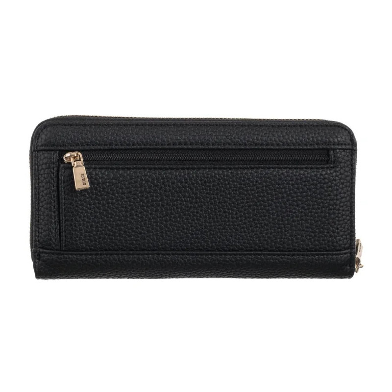 Guess Brenton Slg Lrg Zip Around SWPG96 48146 Black (GU798-a) handbag