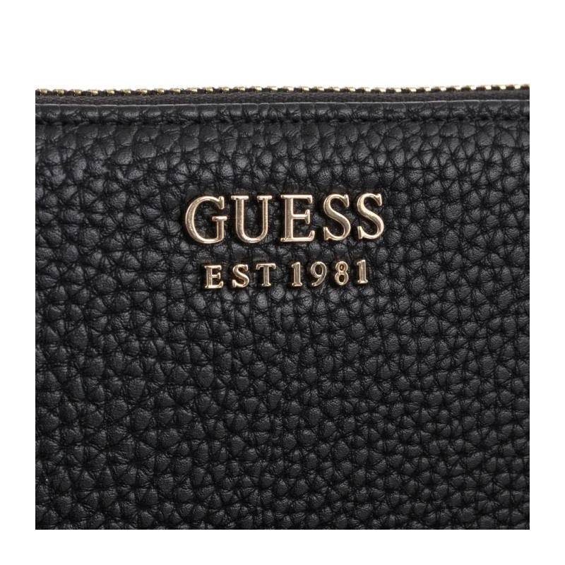 Guess Brenton Slg Lrg Zip Around SWPG96 48146 Black (GU798-a) handbag