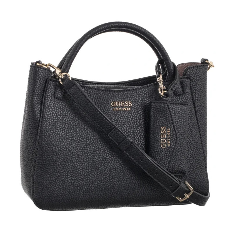 Guess Brenton Sml Girlfriend Satchel HWPG96 48050 BLA (GU799-a) handbag