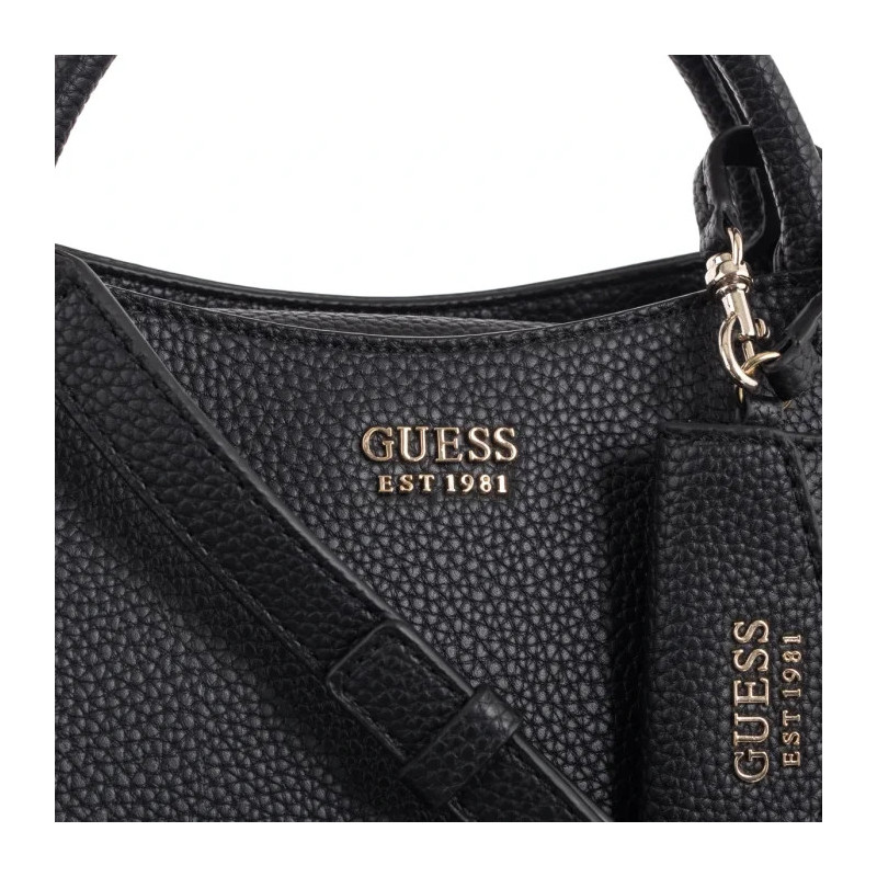 Guess Brenton Sml Girlfriend Satchel HWPG96 48050 BLA (GU799-a) handbag