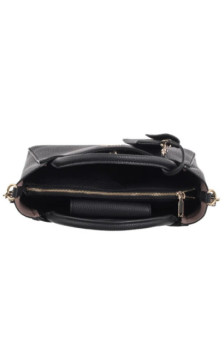 Guess Brenton Sml Girlfriend Satchel HWPG96 48050 BLA (GU799-a) handbag