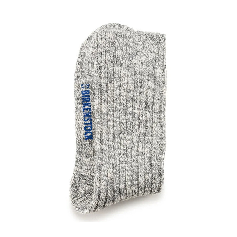 Birkenstock Cotton Slub W Gray/White 1008032 (BK341-a) socks