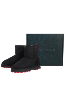 EMU Australia Sharky Mini Black/Cherry W12434 (EM347-d) boots